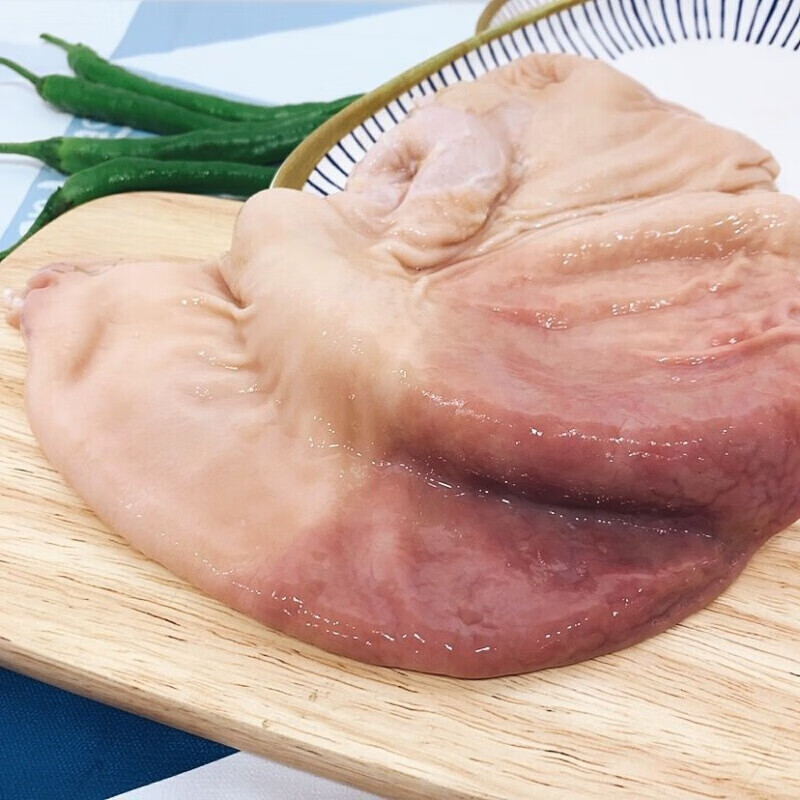 永相惜 农家黑土猪新鲜大猪肚去油干净猪肚 1只 精选新鲜土猪大肚