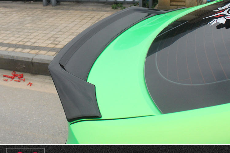 qefh适用于新名爵mg6尾翼改装装饰大尾翼跑车翼运动款定风尾翼车