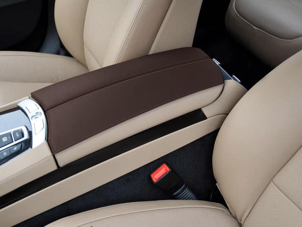 适用于老宝马7系扶手箱垫套中央对开扶手箱套宝马7系改装汽车内饰用品