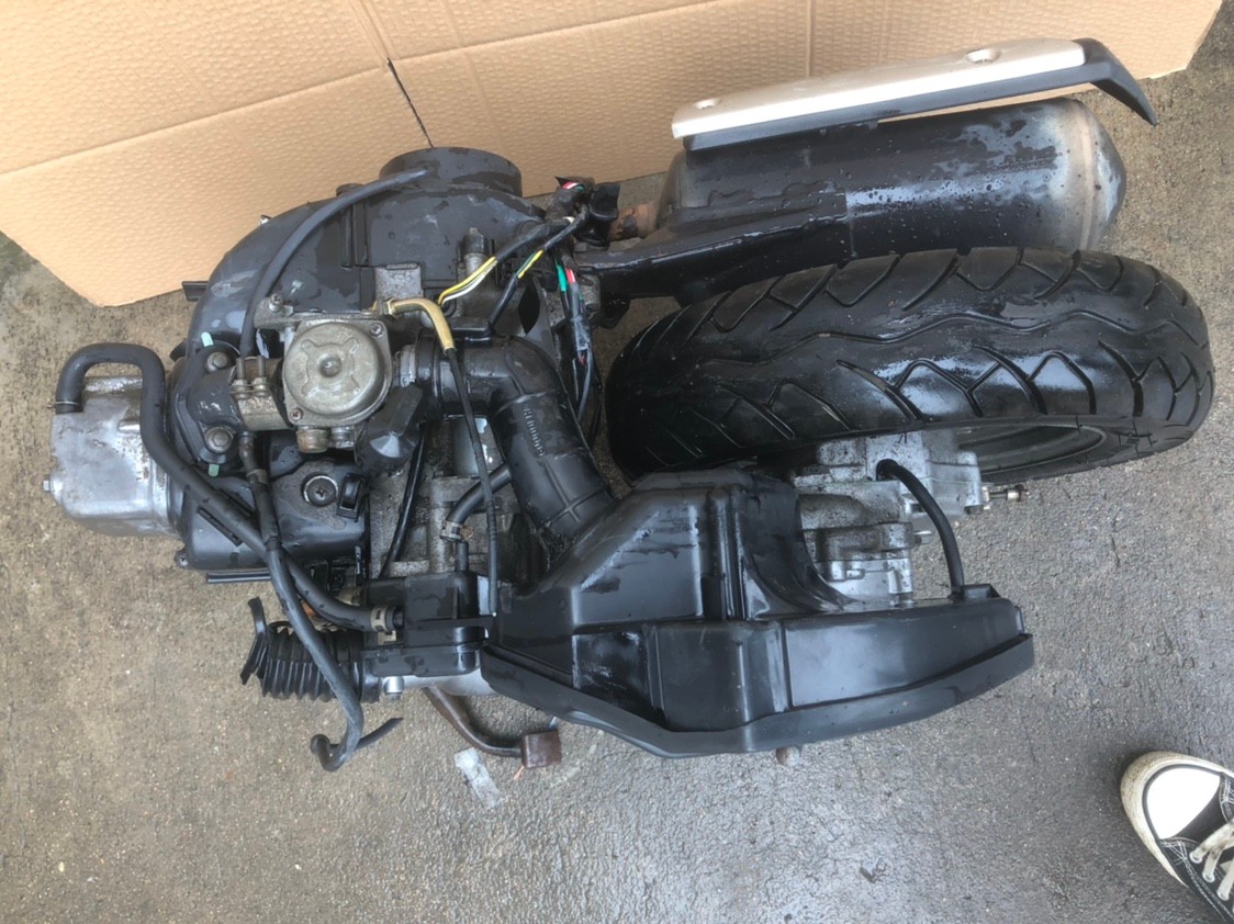 定制『好物』本田踏板车发动机二手原装小公主wh-100发动机五羊踏板车