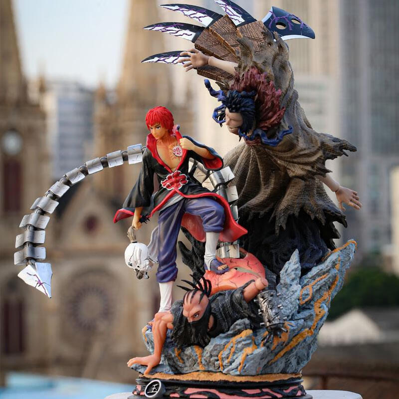 手办动漫火影忍者蝎火影忍者cs赤砂之蝎晓组织gk超大型共鸣模型摆件