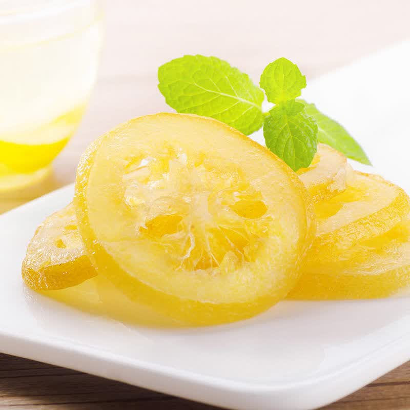 三只·松鼠柠檬干66g即食泡茶柠檬片水果茶柠檬茶蜜饯果干果脯休本宫