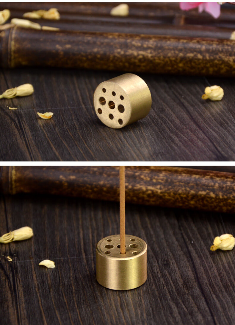 线香座插香座九孔香插竹香插简约香插 大号水滴香插