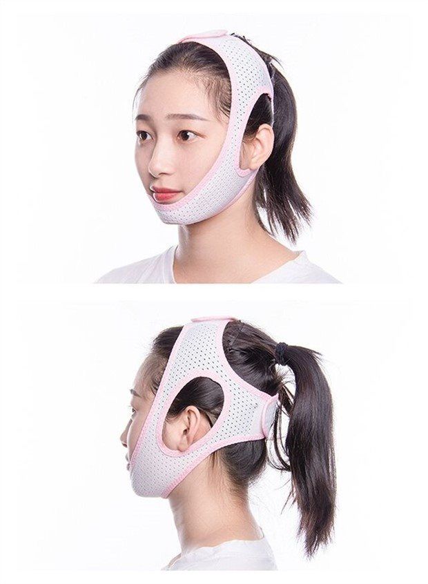 适用于习惯性下巴脱臼固定带医用防下颌脱位绑带托下颚头套绷带神透气