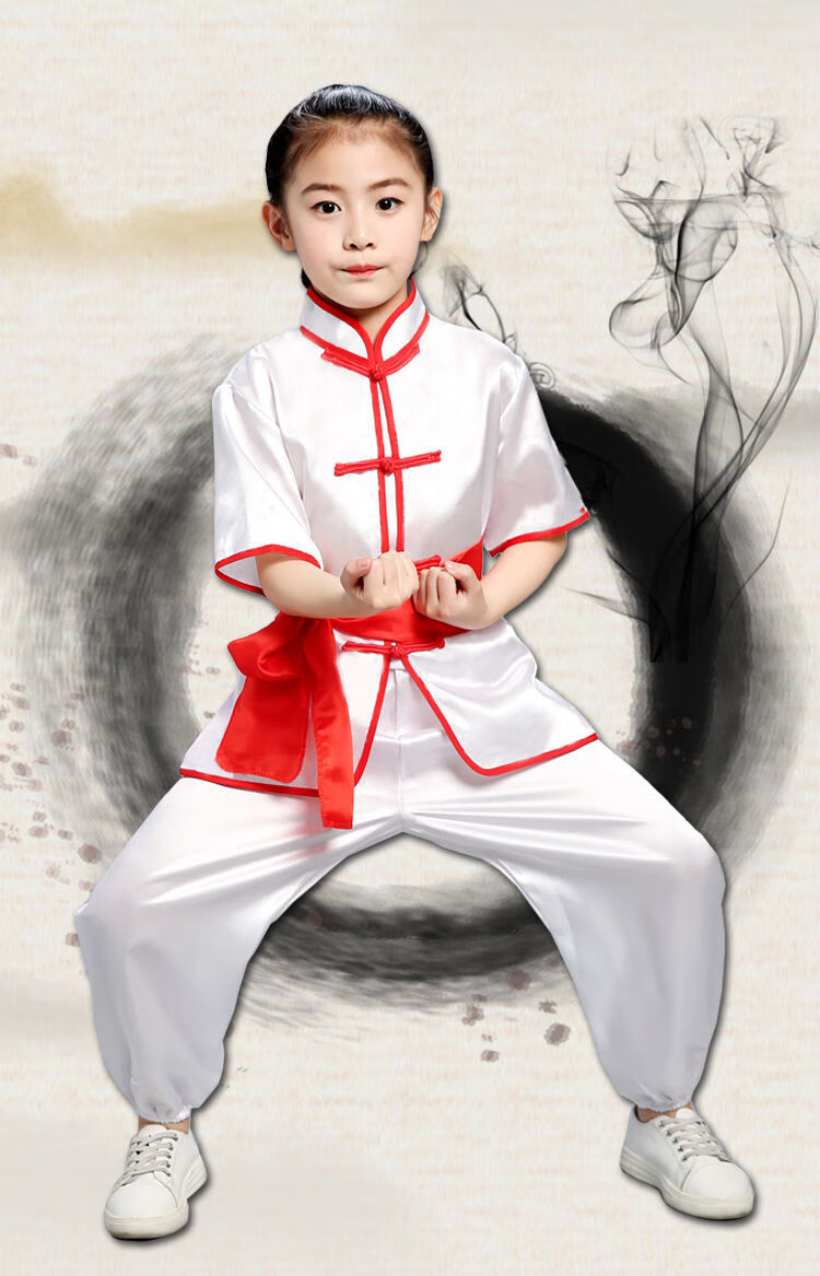 稚气熊品牌童装武术服装儿童六一儿童节演出服男女中大童练功服中国风