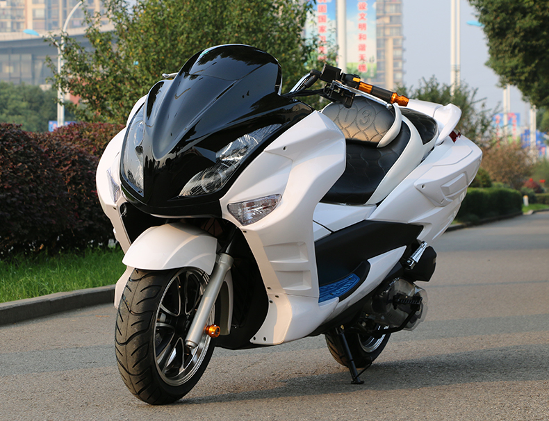 马杰斯特t3摩托车国四电喷大踏板旅行摩托燃油车150cc整车可上牌套餐