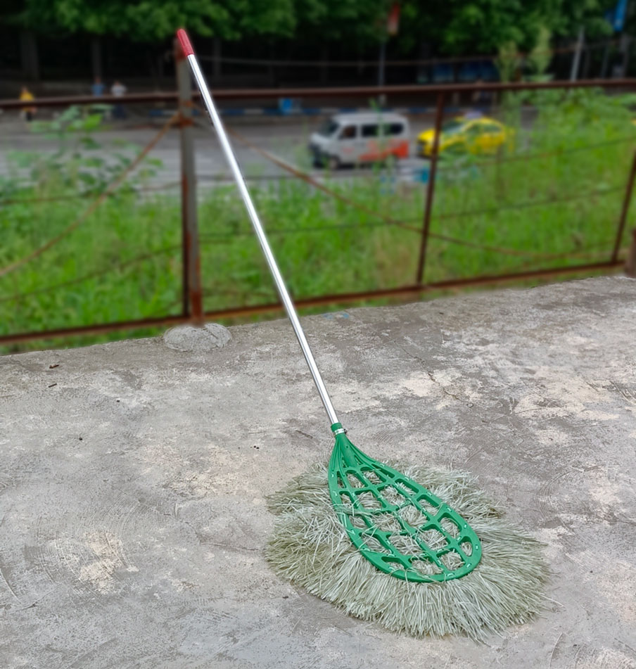 新清洁软塑料丝环卫竹大扫把马路学校编织袋扫帚公路工厂物业院子