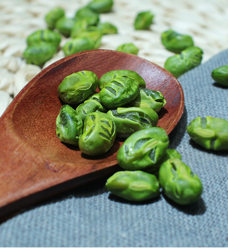 宅十堂熏青豆 湖州德清特产熏豆茶牛踏扁毛豆烘青豆泡茶即食零食 【7
