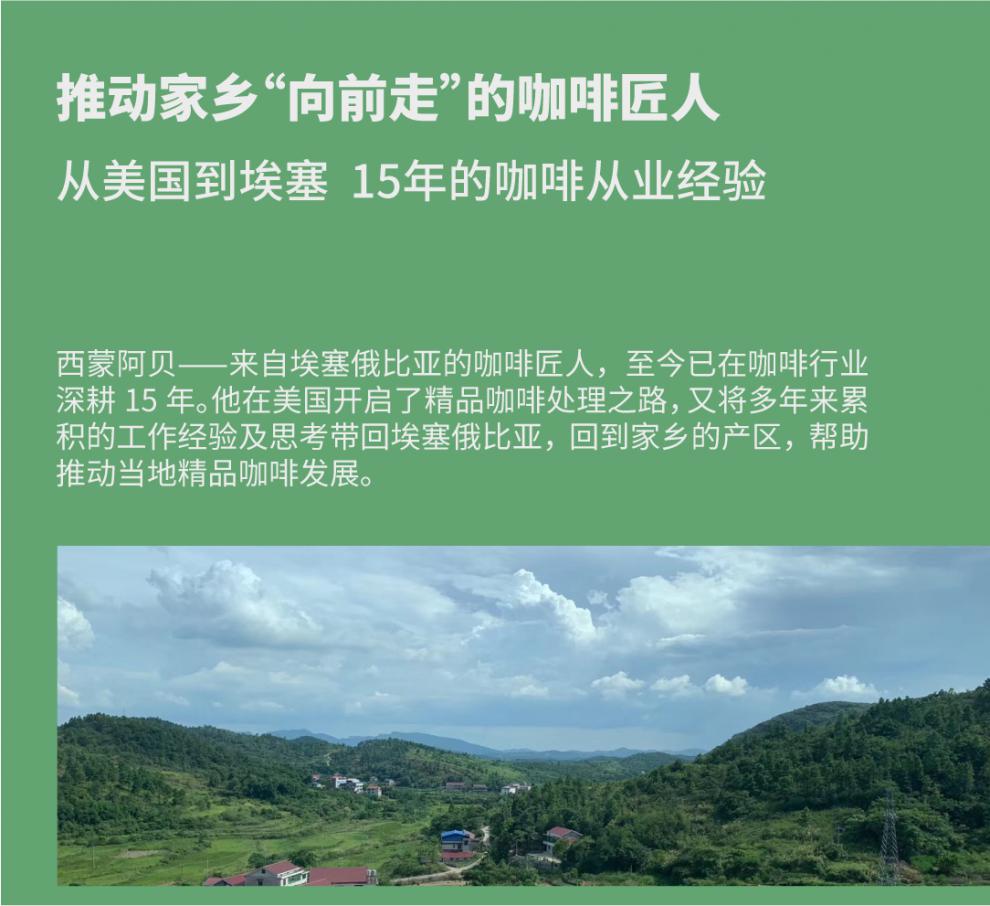 m2m 特殊处理新产季埃塞俄比亚阿多拉西蒙阿贝精品手冲咖啡豆100g