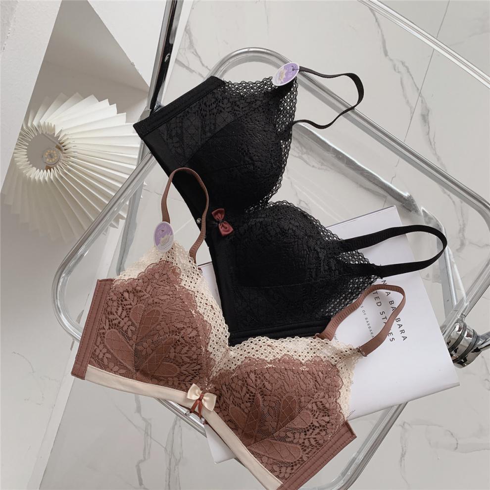 轻奢女王大牌都市幸福的丽人狐狸内衣同款女士维亚蕾丝性感少女无钢圈