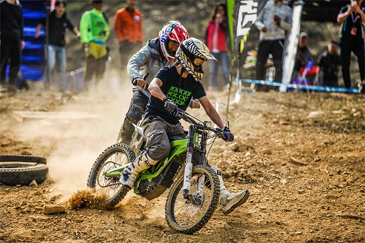 虬龙surron 轻蜂x s锂电池电动越野自行车 场地越野摩托车 有旗舰自营