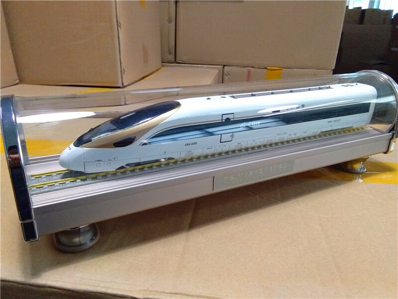 187比例和谐号复兴号绿巨人高铁动车合金模型静态火车节日礼品187比例