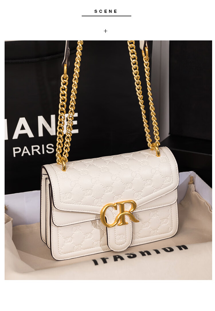 酷奇女包轻奢品牌包包女包奢侈品女包2022新款时尚小方包高级感链条