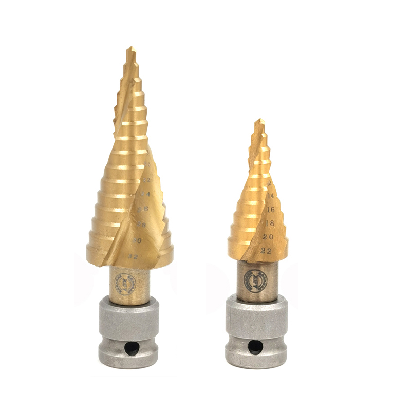 宝塔钻头电动扳手转换头加长木工开孔器多功能模板打孔扩孔器转换头直