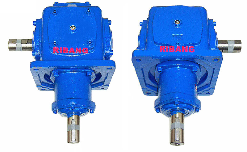 供应日邦农业机械配件直角齿轮箱减速箱质量好非标可来图定掟 型号t7