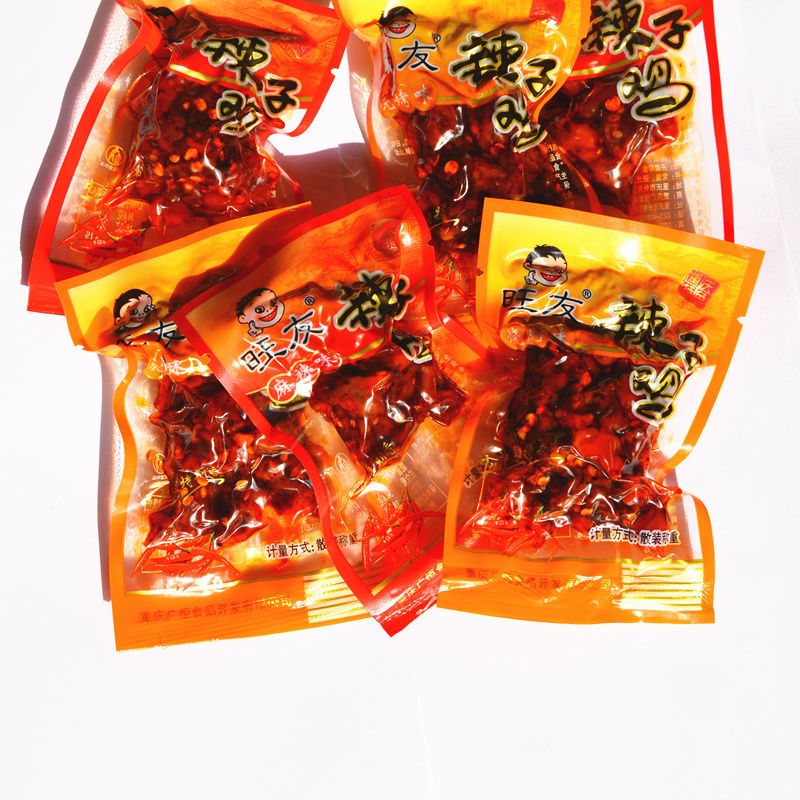 辣子鸡麻辣鸡丁鸡块烧烤味香辣鸡宫爆鸡丁真空包装重