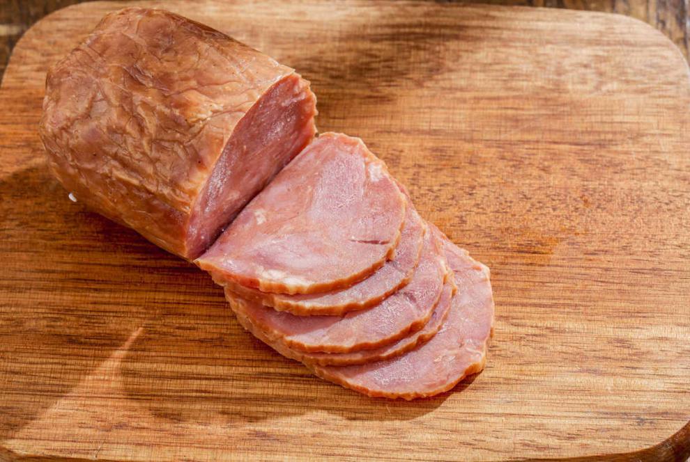 青岛老火腿果木烟熏纯腱子肉老式山东特产纯手工福瑞斋抖音同款4根