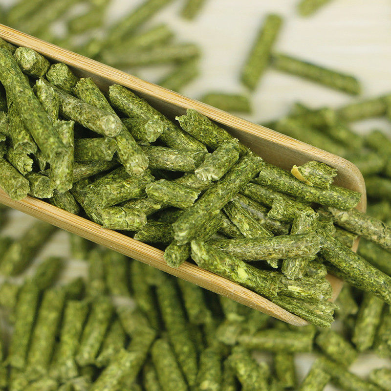 hkpz天然紫花苜蓿草颗粒幼兔兔粮兔子龙猫仓鼠豚鼠粮宠物除臭饲料主食