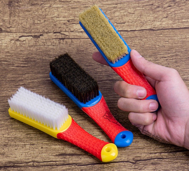 林越 文玩猪鬃毛刷特硬软纳米刷子核桃金刚菩提钢丝刷打底包浆清理