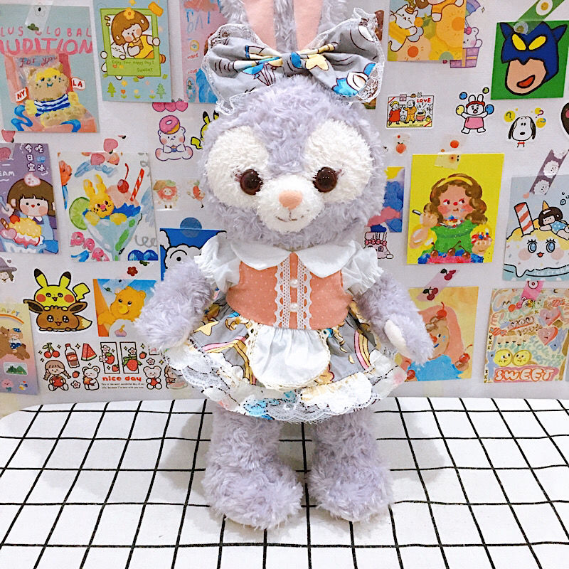 可爱星黛露娃衣棉花娃娃衣服裙子毛绒公仔50厘米玩偶着替睡衣手工裙子