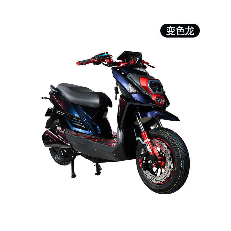 电摩巨龙电动车高速电摩72v锂电池长跑王大功率两轮踏板车外卖爬坡王