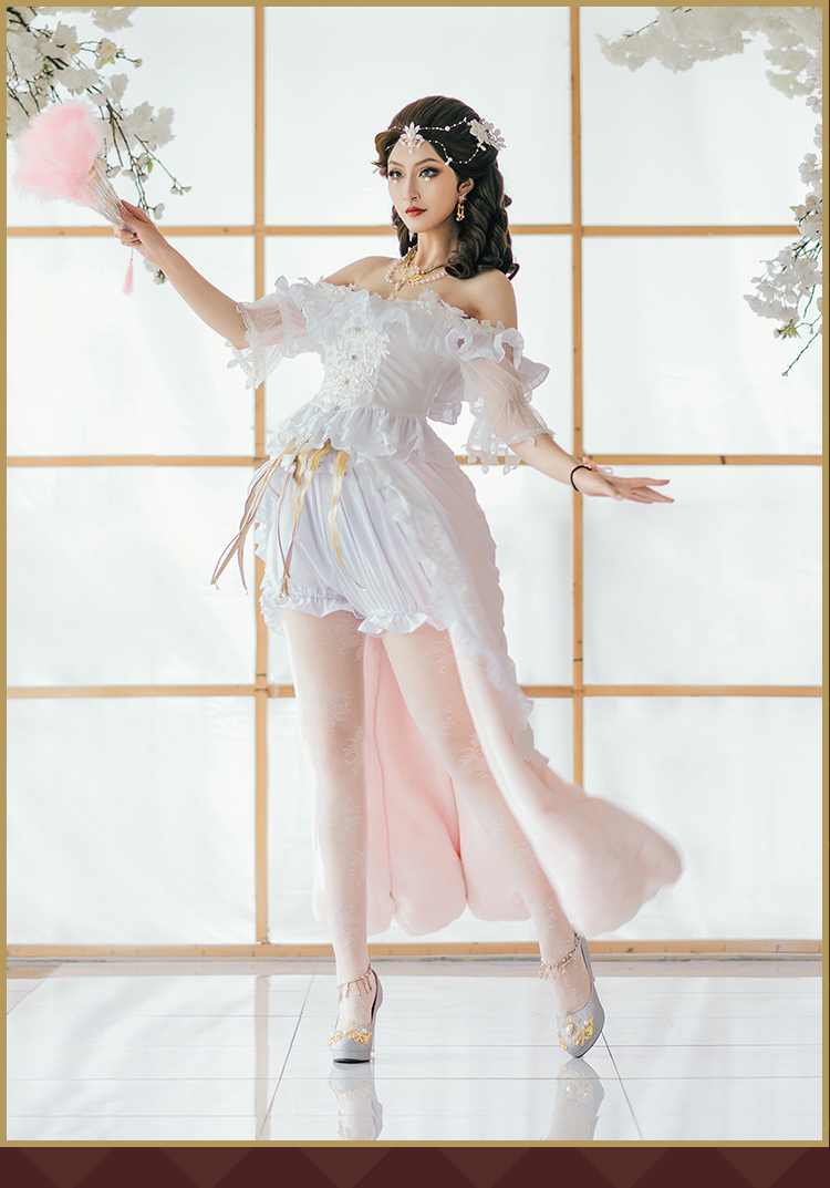 定制款,第五人格cos服漫骨第五人格cos服红夫人二周年礼服贝拉夫人