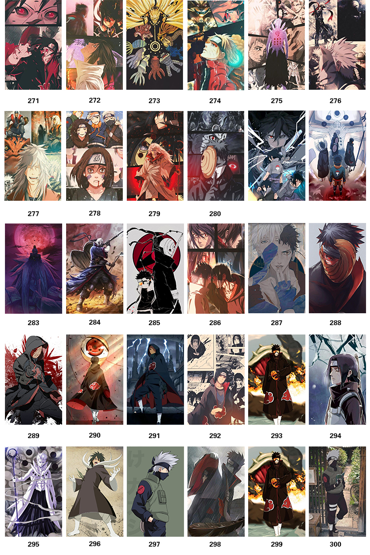 火影忍者卡贴动漫宇智波带土周边定做磨砂水晶饭卡贴公交卡片贴纸火影