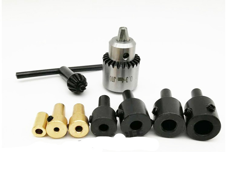 微型台钻夹头连接套锥度钻夹头连接杆台磨手电钻钻头配件优选 jto钻