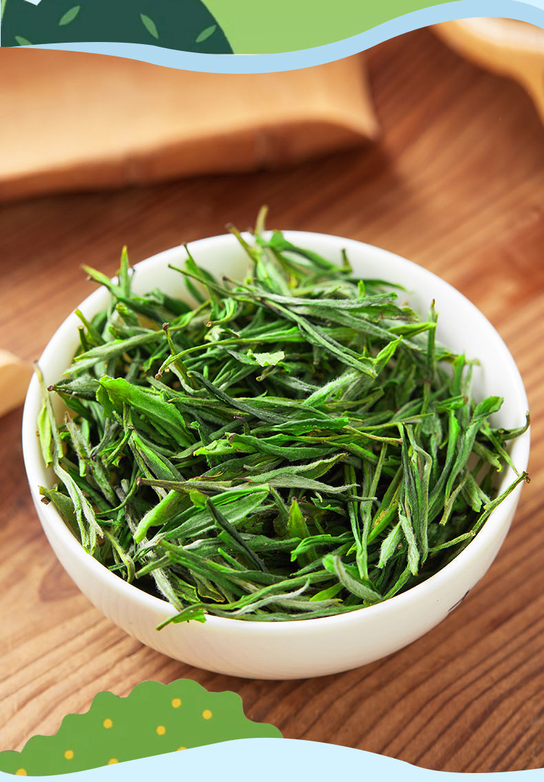德临门黄山精品毛峰绿茶2022新茶高端茶叶雨前高山云雾毛尖春茶毛峰茶