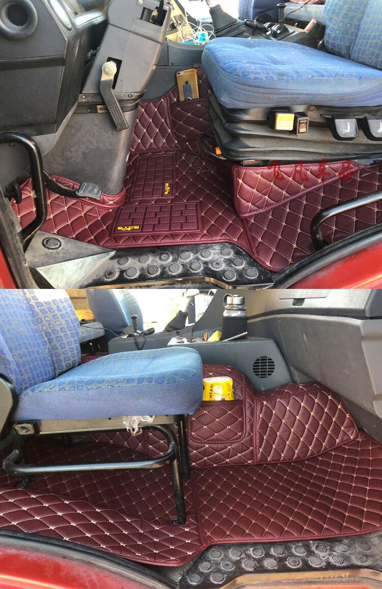 重汽汕德卡g5脚垫 g7w c7h豪沃tx货车用品 380 t7h全包围豪瀚n7g地垫