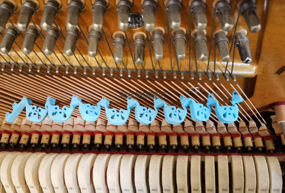 专业钢琴调律工具 钢琴高音区止音带/钢琴调律工具/硅胶材质/产品/柏