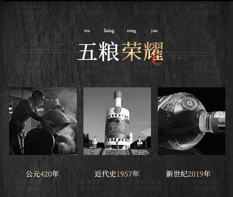 宜宾五粮液股份公司出品 圣酒龙马精神 52度浓香型白酒500ml 聖酒 礼盒装2瓶