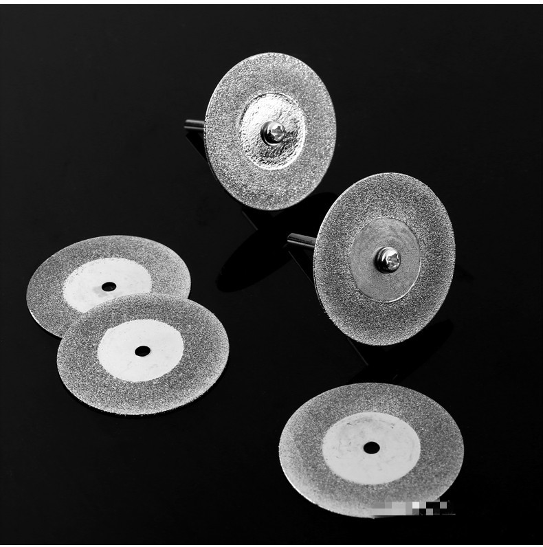 金刚砂石陶瓷玻璃切割片酒瓶花盆玉石材用的锯片小电磨电钻打磨片 带