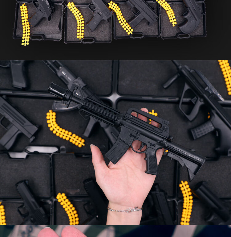 迷你合金玩具枪儿童软弹枪手动上膛可发射软小号沙鹰小q版枪软弹枪