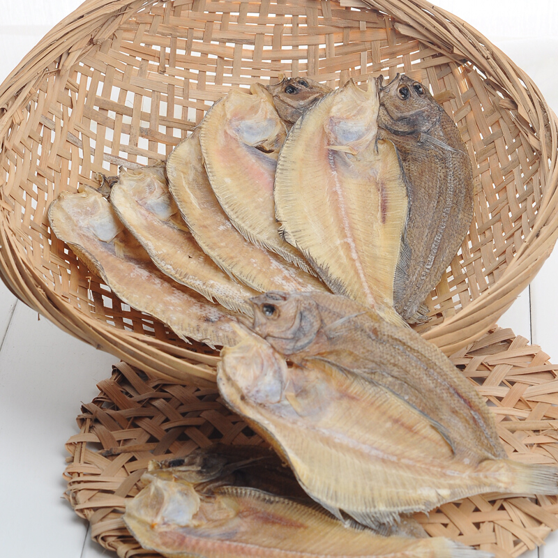 潮汕方鱼干扁鱼 大地鱼干 铁脯鱼比目鱼干煲汤料广东粤菜125g