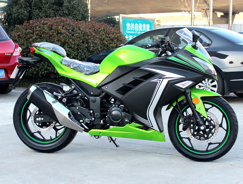 定制川崎款式 国产小忍者款式摩托车跑车重型机车机车公路赛街车