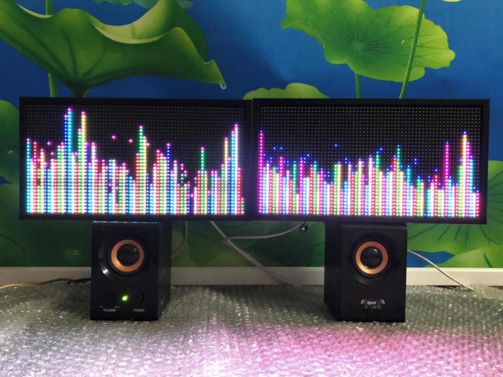 音量音频电平指示灯音乐频谱节奏旋律氛围拾音灯车载音频音响音量电平