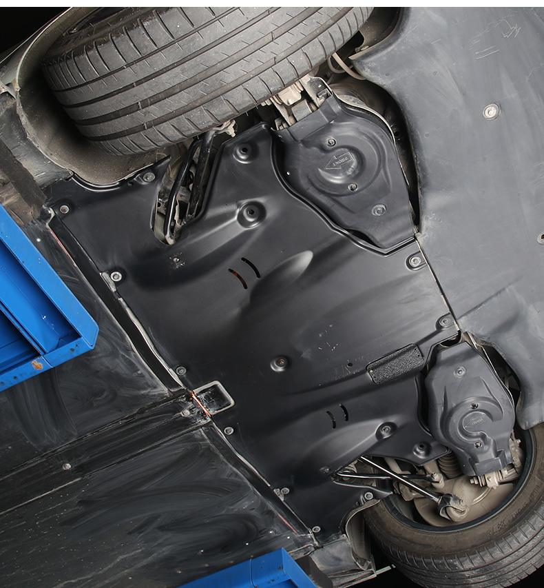 适用于tesla特斯拉model3底盘护板发动机下护板改装配件装饰 前护板