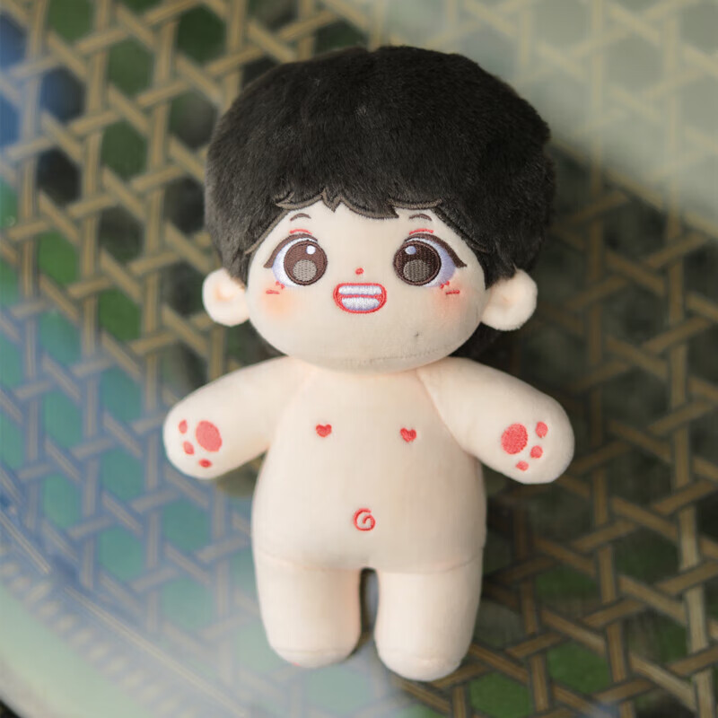 严浩翔棉花娃娃tnt时代少年团宋亚轩胖胖体棉花娃娃20cm玩偶宋芽芽