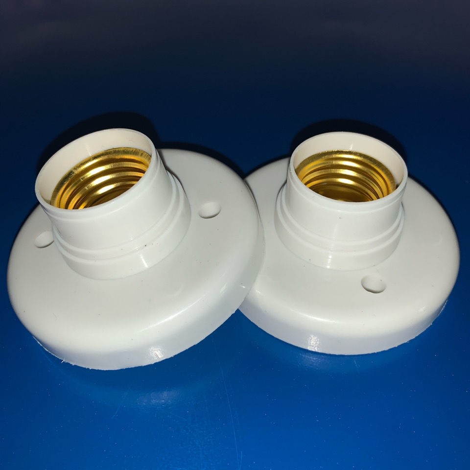 公牛暗装灯座明装e27螺口灯座led灯泡螺旋灯头暗装螺纹灯口家用节能灯