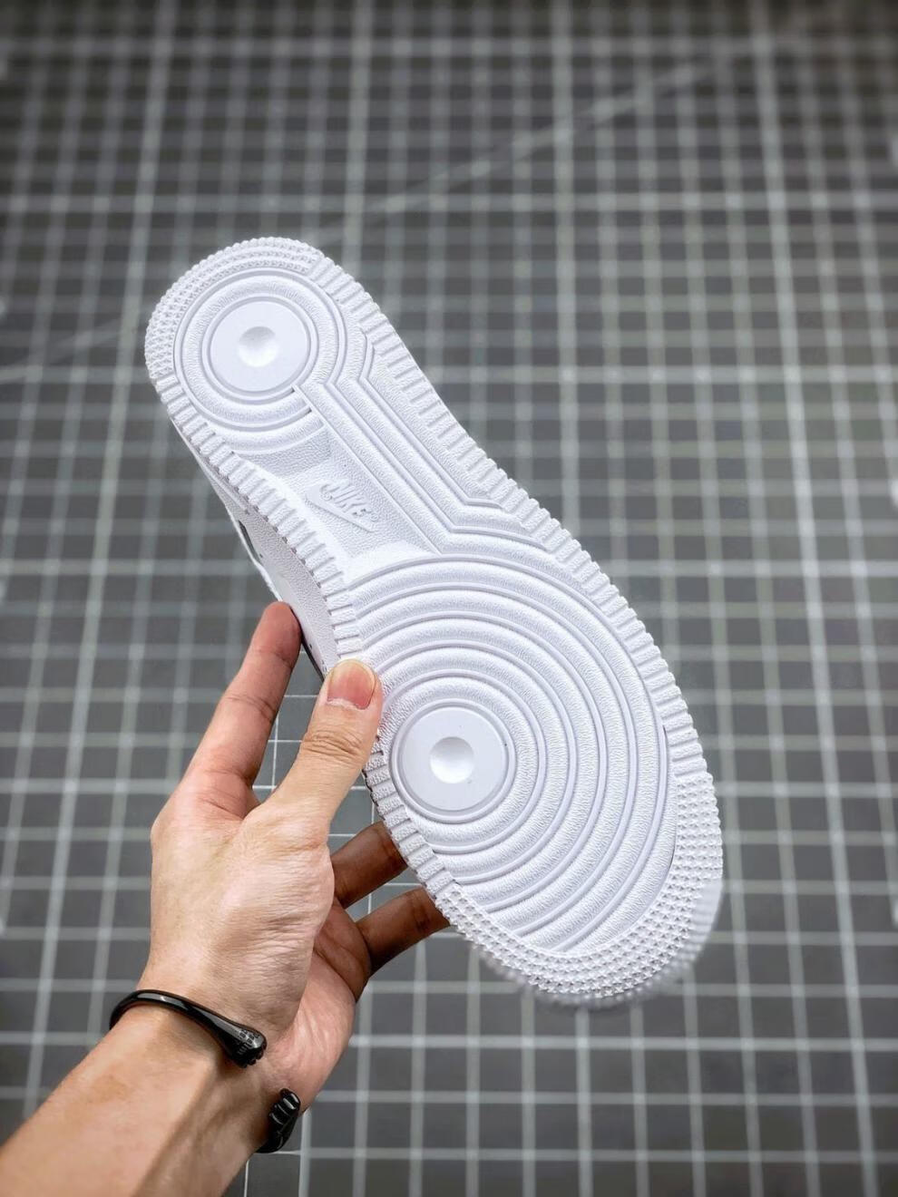 纯原af107纯白空军一号温变青花瓷白蓝色低帮中国(公司级) 青花瓷 45