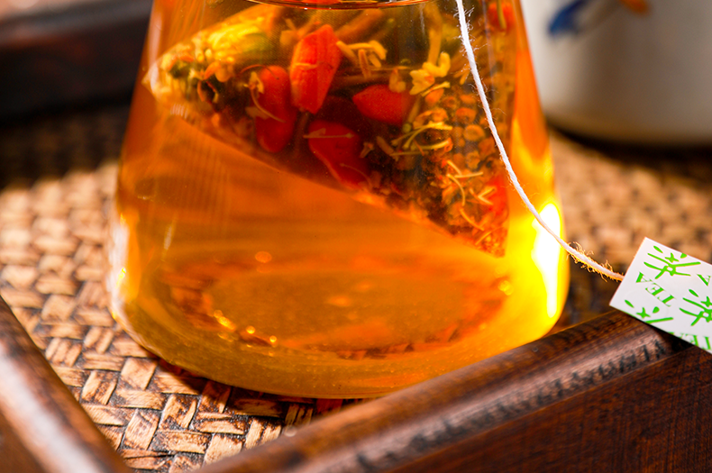 仲景伊荷轩杞菊牛蒡茶决明子牛蒡根菊花枸杞子金银花桂花组合袋泡茶新