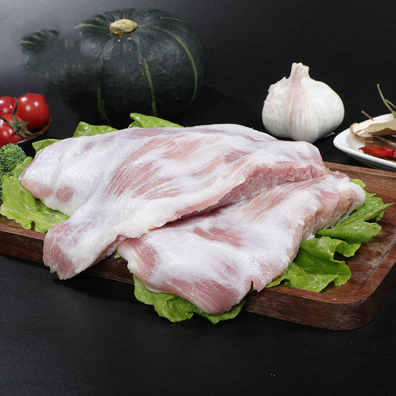 冷冻新鲜猪肉青生猪肉精修猪颈肉锦祥橙1000g2斤