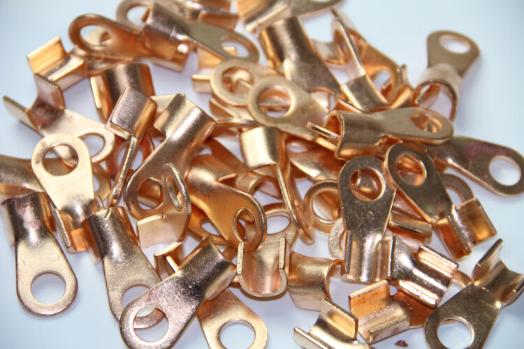 纯铜电线尾夹线耳电源线线尾电瓶卡子电线电瓶接头线端子电线鼻子定制