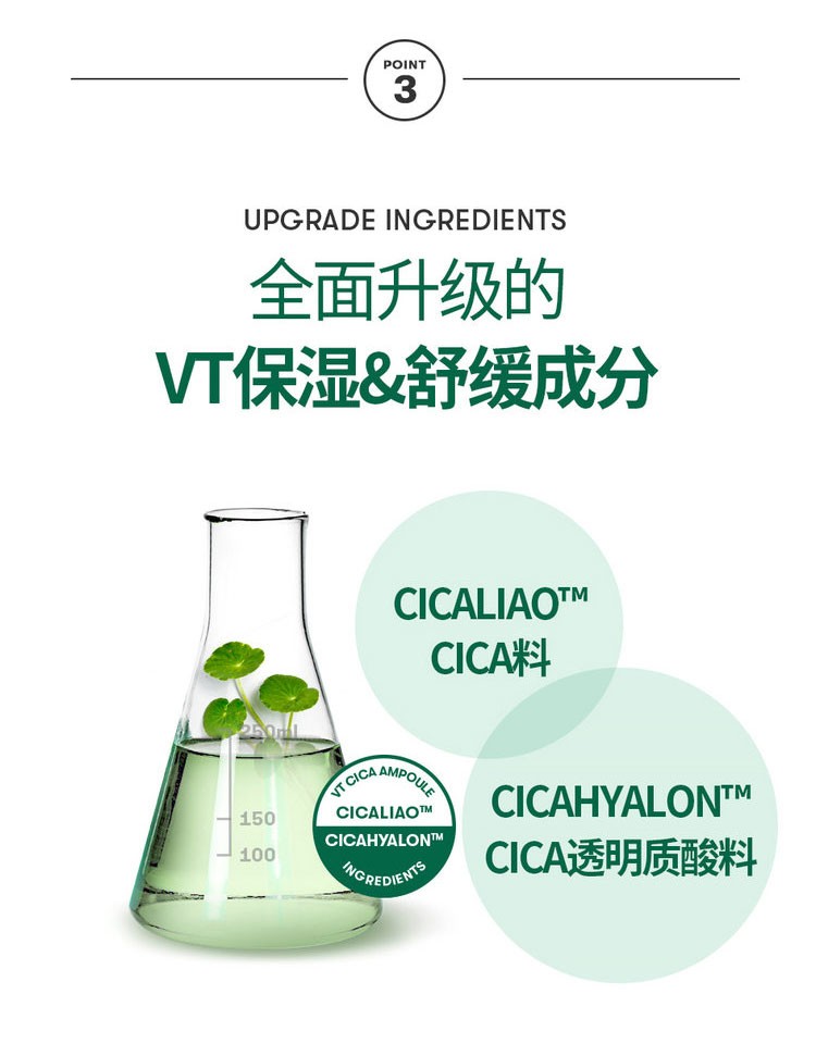 新年礼物薇缔vt第三代老虎面膜cica积雪草第二代双倍补水保湿抑痘舒缓
