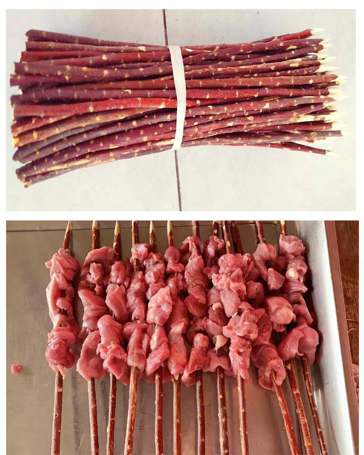 红柳枝 红柳枝 红柳烤肉签子 红柳羊肉串烧烤签红柳木红柳枝30354050