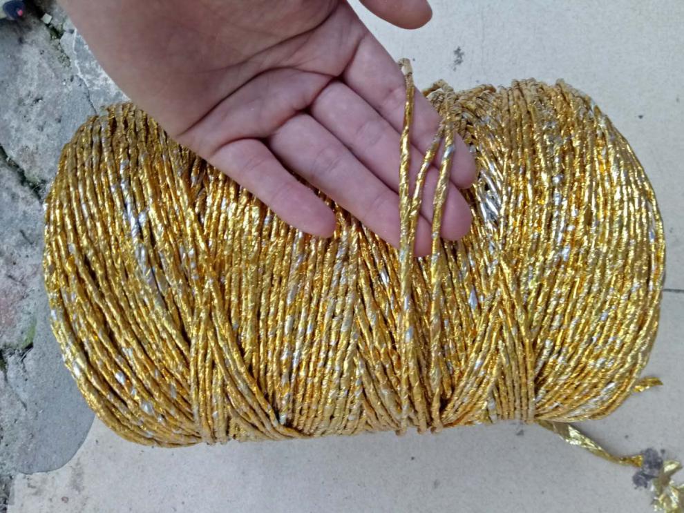 黄金绳打包绳大棚压膜绳压膜线大鹏鸡舍黄金绳绿化植物绳捆绑 黄金绳3