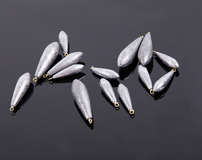 垂钓小配件 串钩铅坠10g20克50克100克渔具钓具抛竿铅坠海竿铅坠 10g