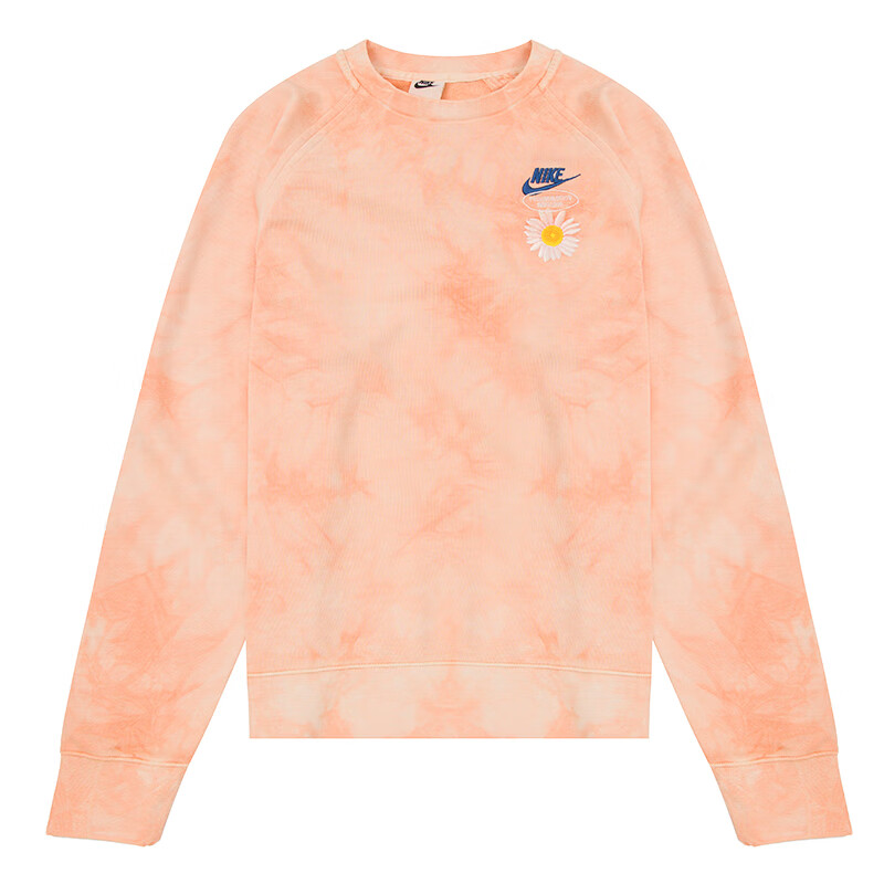 耐克(nike)nike耐克卫衣男装2022春季小雏菊扎染运动服套头衫dm5011