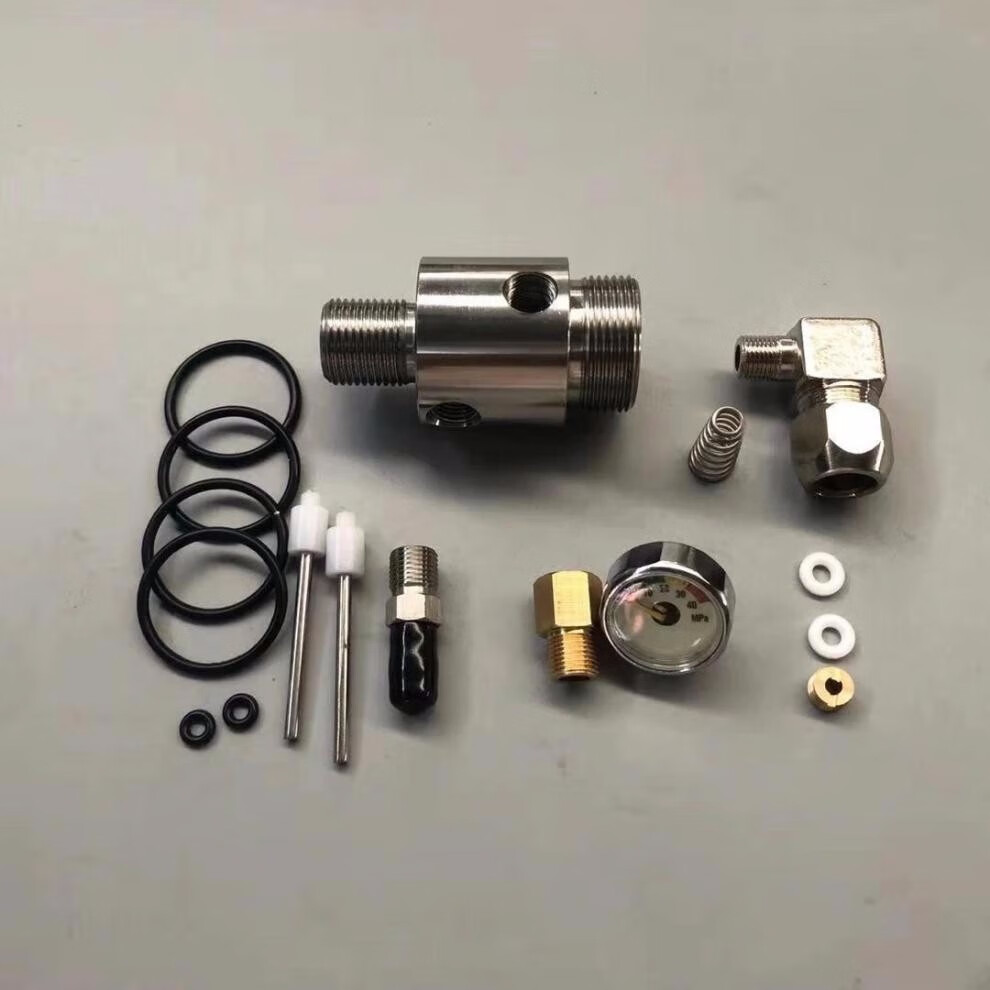 不锈钢针阀非内调恒压一体阀减震型材气瓶阀兆帕高压阀2818